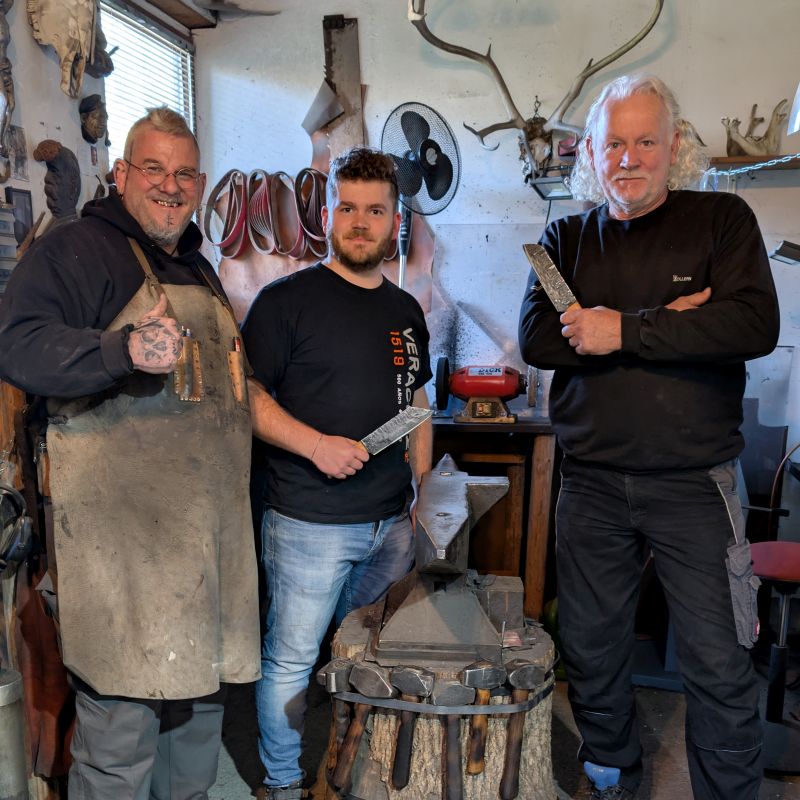 handgeschmiedete Messer