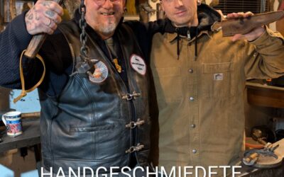 Handgeschmiedete Messer aus Panzerstahl. Der Messerpodcast für alle