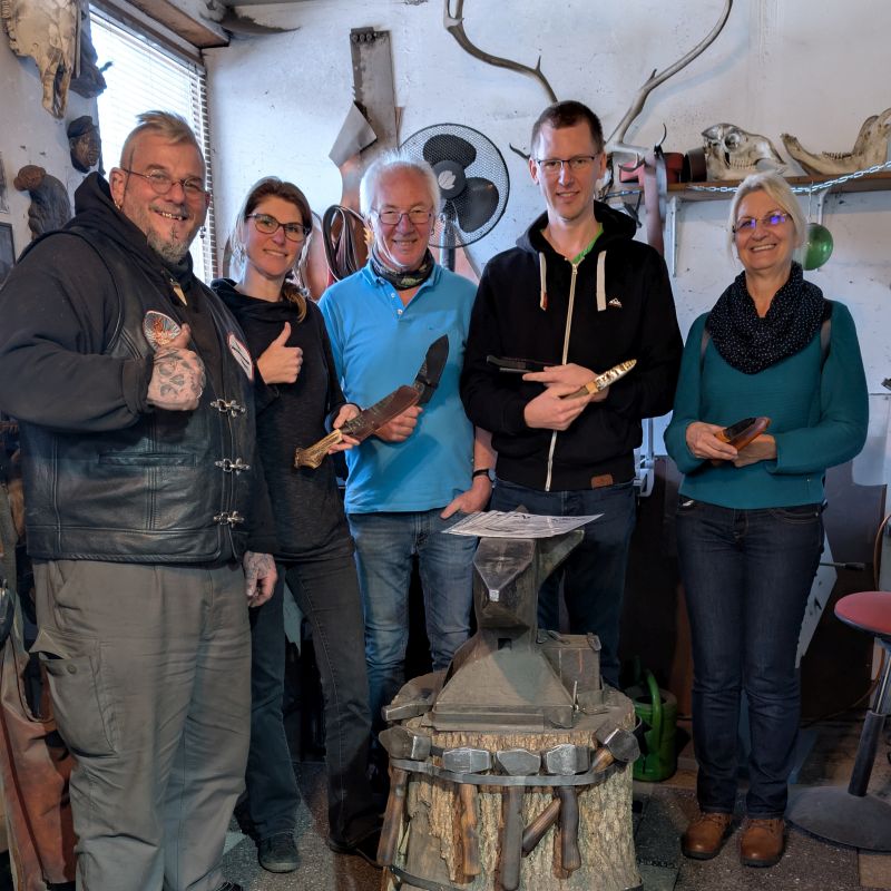 Selber ein Messer schmieden