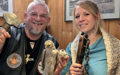 Handgeschmiedete Messer Tattoos und Leidenschaft