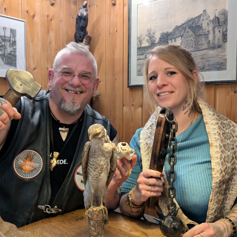 Handgeschmiedete Messer