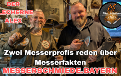 Selber ein Messer schmieden. Zwei Messerprofis reden über Messerfakten. Was muss ein Messer können