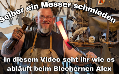 Selber ein Messer schmieden in einem meiner Messerkurse